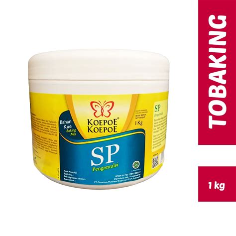 Jual Sp Koepoe Kg Kupu Cake Emulsifier Baking Mix Pengemulsi Shopee