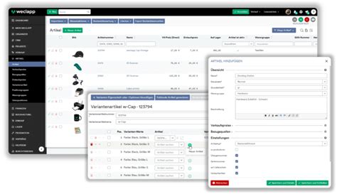 Software F R Artikelverwaltung Weclapp Erp