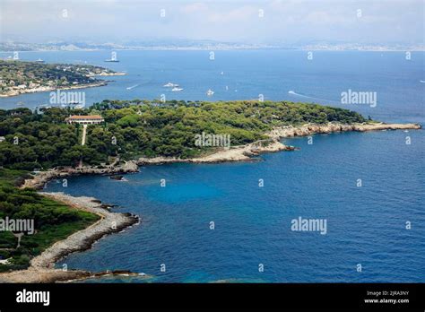 Antibes South Eastern France Aerial View Of The Peninsula Of Antibes