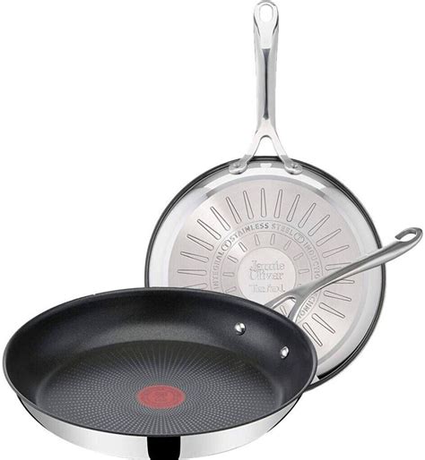 Tefal Jamie Oliver Cook S Direct Pfannen Set 2 Teilig 24 28 Cm E304S2