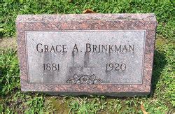 Grace Alma Rittenhour Brinkman 1881 1920 Memorial Find A Grave