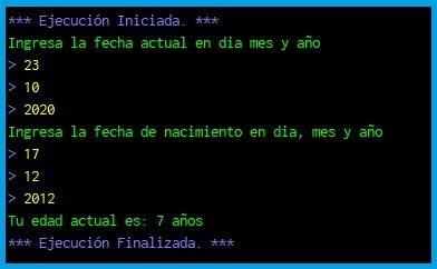 Algoritmo Para Calcular La Edad De Una Persona En Pseint