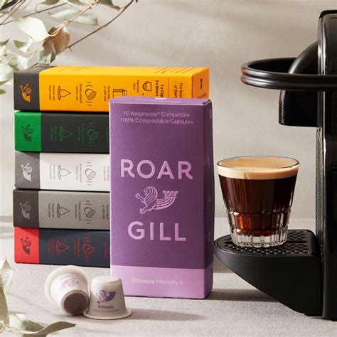 Roar Gill Compostable Coffee Pods Delivering Coffee Sustainably