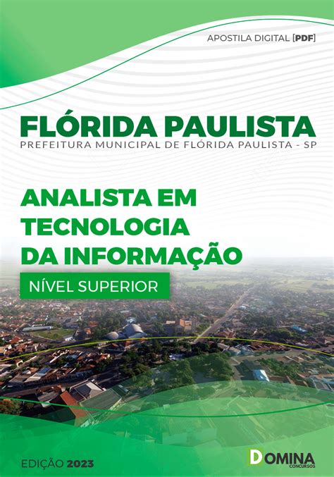 Apostila Fl Rida Paulista Analista Ti Domina