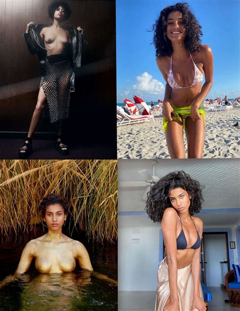 Imaan Hammam Nude And Leaked Pics Of Skinny Model 36 Photos The