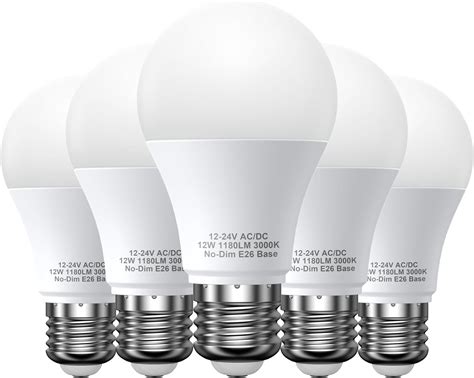 Bluex Bulbs Volt Light Bulb V Led Bulb A W K Warm White E