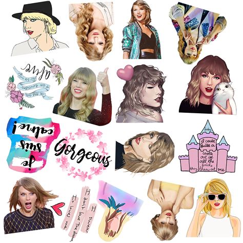 50pcs Taylor Swift Stickers Ver 1 0 Famous Stickersmusic Etsy