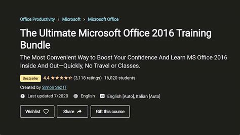 The Best Microsoft Office Courses Available Online In E Student