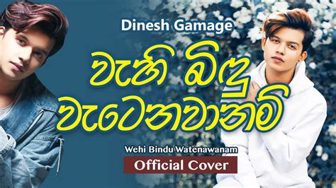 Wahi Bindu Watenawanam Dinesh Gamage Lyrics Music Video YouTube