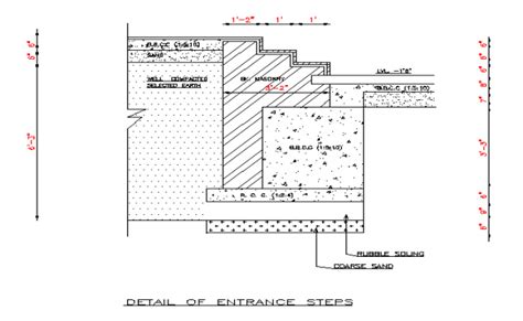 Septic Tank With Soak Pit Drawing Cadbull