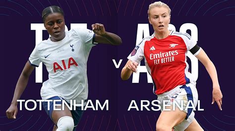 Womens Super League 202425 Tottenham V Arsenal Bbc Iplayer