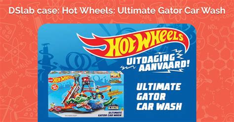 Hot Wheels Ultimate Gator Car Wash Creative Studio DSlab