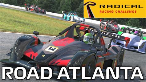 Iracing Radical Sr Racing Challenge At Road Atlanta S Youtube