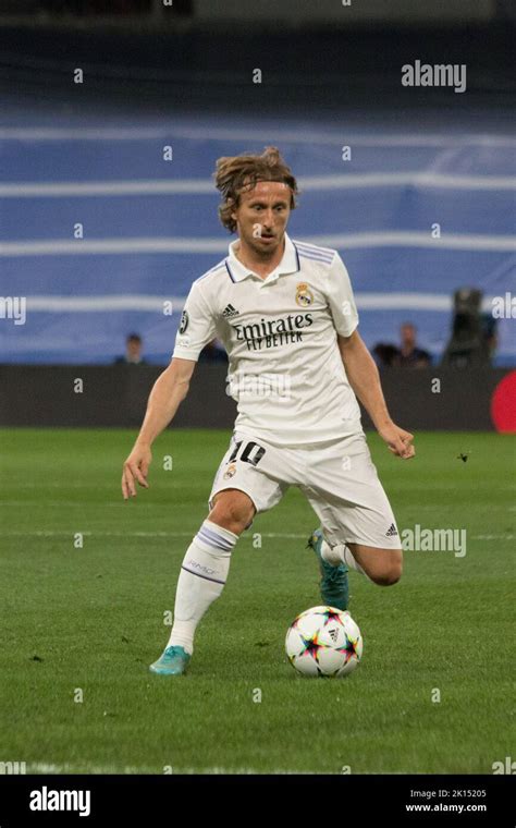 Luka Modric.during the match played between Real Madrid and RB Leipzig ...