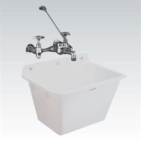 Mustee Utilatub 16 Single Basin Wall Mount Utility Sink - Walmart.com