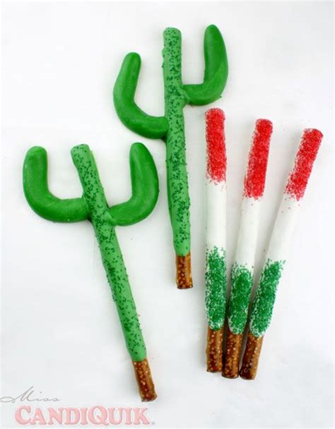 Cactus Pretzels Perfect For Cinco De Mayo Cindodemayo Mexican