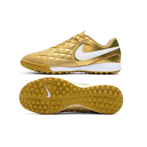 Chuteira NIKE Tiempo Legend 7 Academy Society R10 Dourado