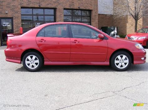 2007 Impulse Red Pearl Toyota Corolla S 28059384 Photo 2 GTCarLot