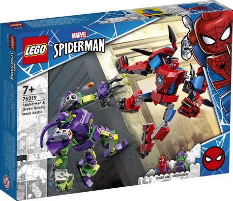 LEGO Marvel Super Heroes Bitwa mechów Spider Mana i Zielonego Goblina