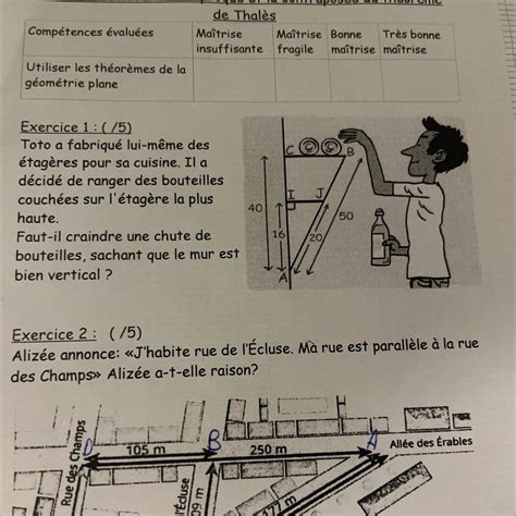 Nom Prénom Devoir maison sur la réciproque et la contraposée du