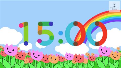 Minute Countdown Timer Rainbow Music Youtube