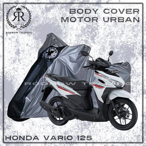 Jual Cover Motor Urban Ukuran Standar Honda Vario 125 Sarung Motor