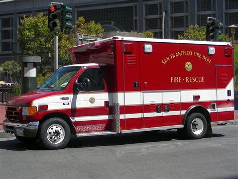 SFFD Ambulance Ford Ambulance Of The San Francisco Fire De Flickr