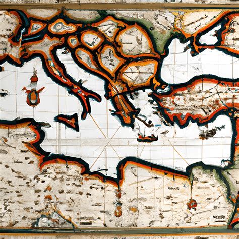 Historical Old World Map By Piri Reis · Creative Fabrica