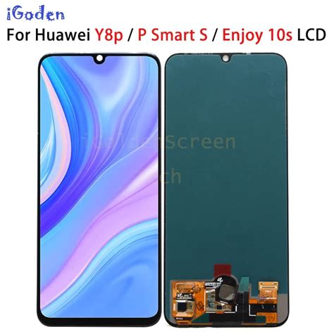 6 3 For Huawei Y8p 2020 LCD AQM LX1 Y8P Display Touch Digitizer Screen