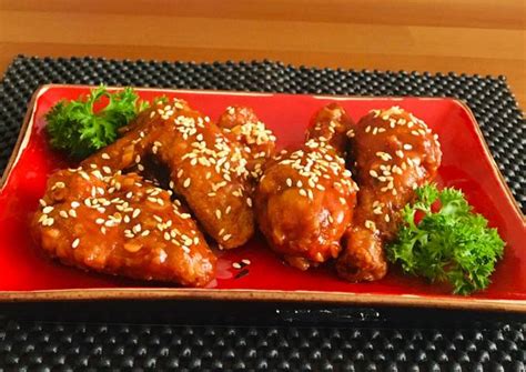 Resep Korean Spicy Wings Oleh Rims Kitchen Cookpad