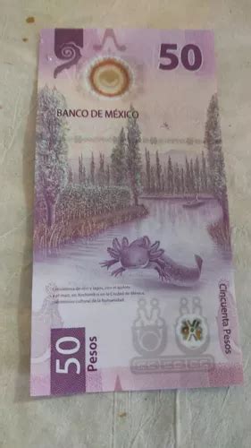 comprar Billete De 50 Pesos Con Error De Impresión En El Ajolote