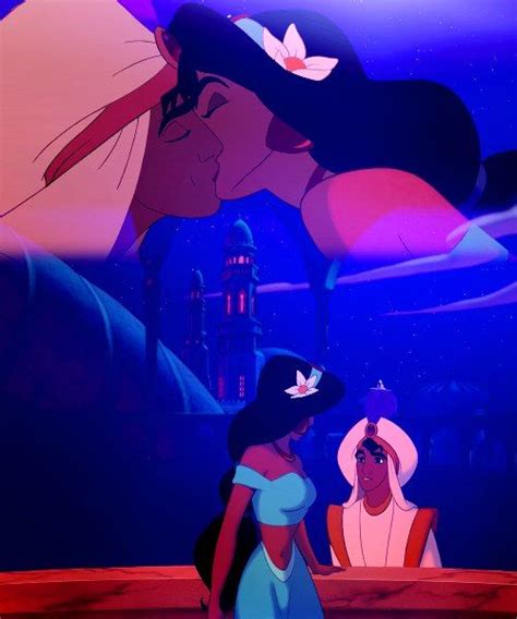 Kissing Disney Disney Drawings Disney Aladdin