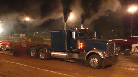 Truck Pulling Lucas Oil Pro Stock Semi Trucks In Action At Lebanon