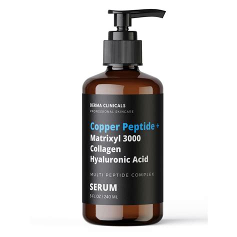 Amazon Copper Peptide Matrixyl Collagen Hyaluronic Acid