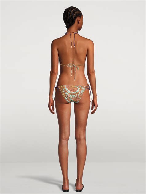 ZIMMERMANN Tiggy Bikini In Paisley Print Holt Renfrew Canada