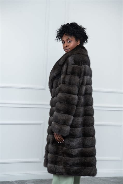 Sable Silvery Coat | Shopifur