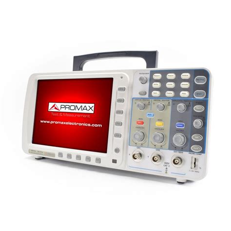 Promax Oscilloscope Num Rique Canaux Mhz Gs S Avec