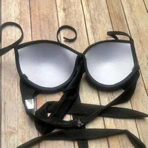 Asos Swim Asos Black Criss Cross Wrap Tie Bikini Poshmark