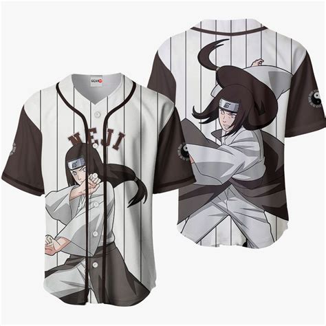 Neji Hyuga Jersey Shirt Custom Anime Merch Clothes Sport Style Gear Otaku