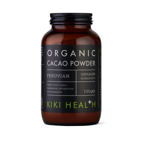 Kiki Health Organic Cacao Powder 150g — Dennis The Chemist