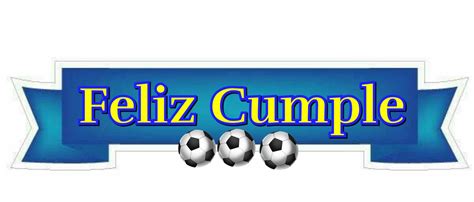 Feliz Cumplea Os Futbol