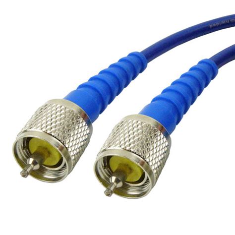 UHF Male To UHF Male Cable RG 58 Coax