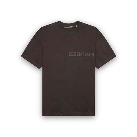 Essentials Fear Of God T Shirt Off Black Jawns On Fire