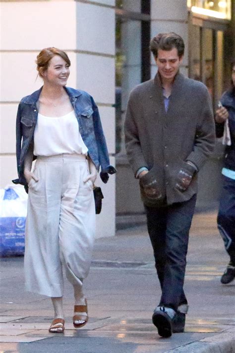 Emma Stone and Andrew Garfield Were Recently Spotted Together in London ...