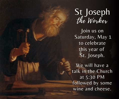 St Joseph The Worker St Mary