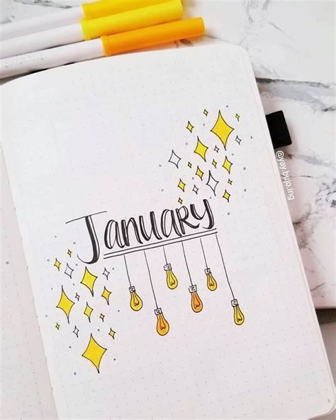 36 Ideas Para Portadas De Cada Mes Bullet Journal Writing Bullet