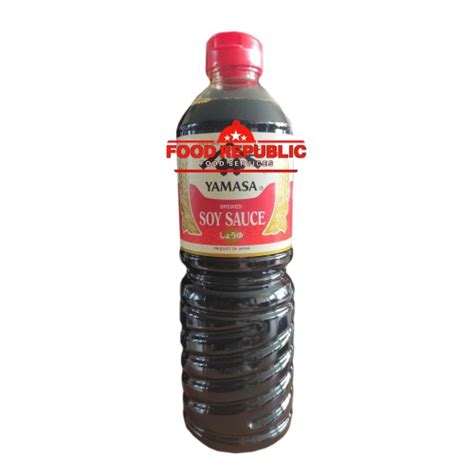 Jual Yamasa Brewed Soy Sauce Ltr Saus Kecap Asin Yamasa Import