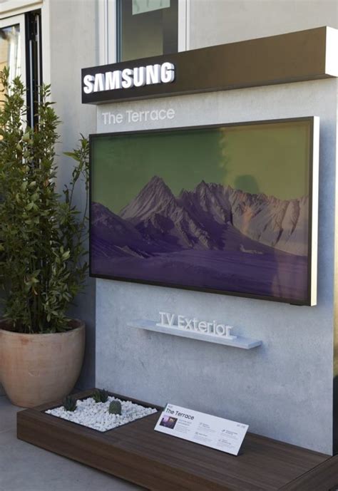 Samsung The Terrace, un televisor a prueba de exteriores