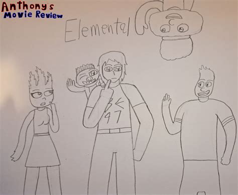 Movie Review: Elemental poster by blackevil915 on DeviantArt