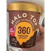 Halo Top Light Ice Cream Chocolate Caramel Brownie Calories